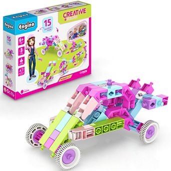 Engino Creative Builder 15-In-1 Designer Series Toy Vehicles