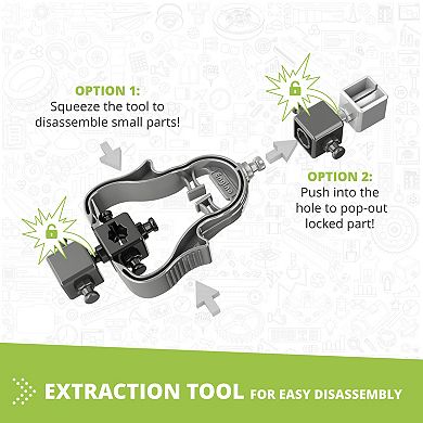 Engino Creative Builder 15-In-1 Multimodel Toy Vehicles Brick Set