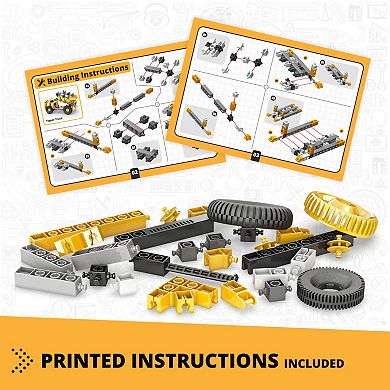 Engino Creative Builder 3-In-1 Tipper Truck Multimodel Vehicle Brick Set