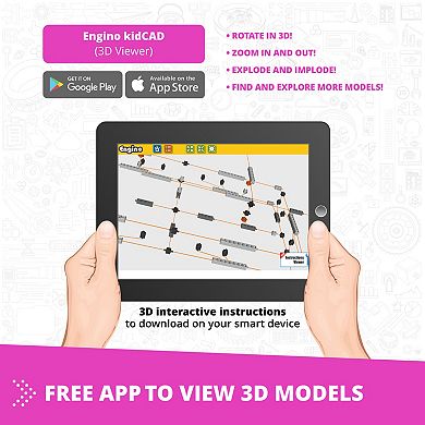 Engino Creative Builder 20-in-1 Designer Series Toy Vehicles