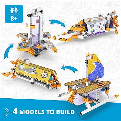 Engino STEAM Labs Junior How Buoyancy Works 4 Model Brick Building Set