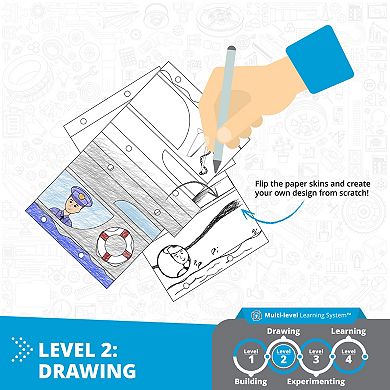 Engino STEAM Labs Junior How Buoyancy Works 4 Model Brick Building Set