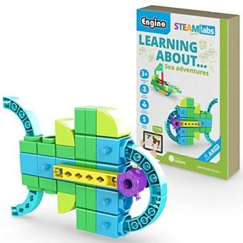 Engino STEAM Labs Junior Sea Adventures 5 Model Toy Brick Build