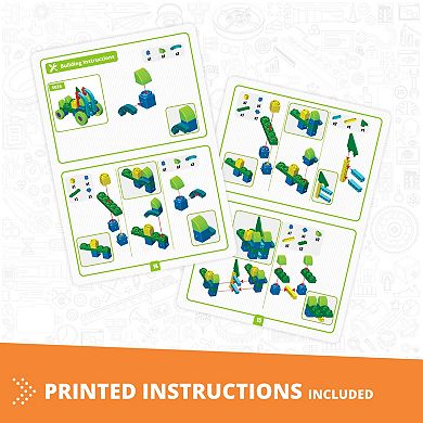 Engino STEAM Labs Junior Learning About Vehicles Toy Brick Building Set