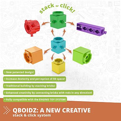 Engino STEAM Labs Junior Wild Animals Toy Brick Build