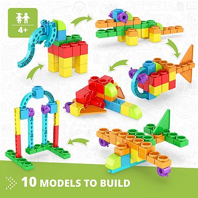 Engino Creative Engineering Maker Junior Multimodel Brick Building Set