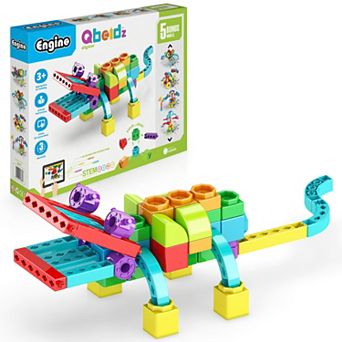 Engino Qboidz Alligator 5 Model Brick Building Toy Construction Set