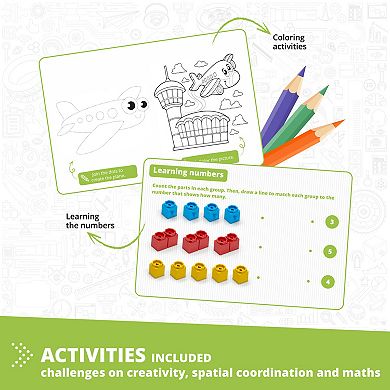 Engino Qboidz Airplane 5 Model Building Set