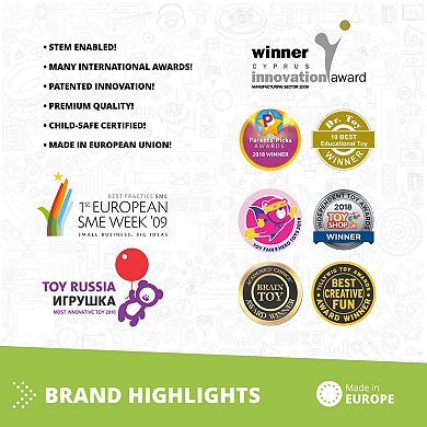 Engino Qboidz Airplane 5 Model Building Set