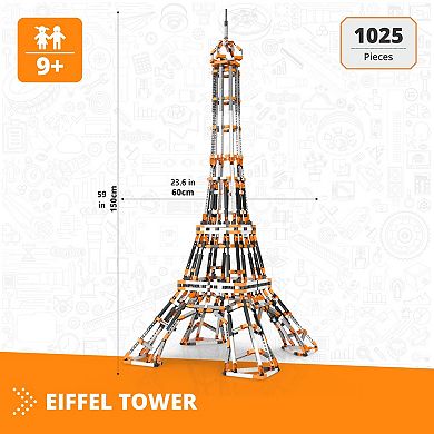 Engino Mega Builds Eiffel Tower - 1025-pc. Brick Building Set
