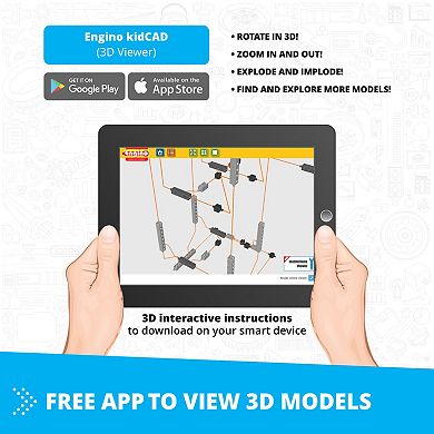 Engino Creative Engineering Maker Pro Multimodel Toy Brick Building