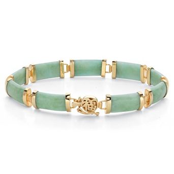PalmBeach Jewelry Genuine Jade Bracelet