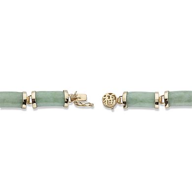 PalmBeach Jewelry Genuine Jade Bracelet