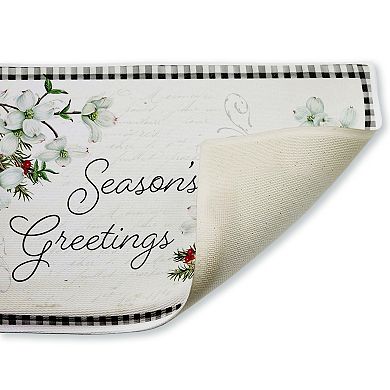 Stupell Home Decor Winter Cardinals & Dogwood Bath Mat