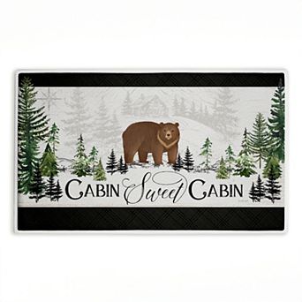 Stupell Home Decor Cabin Sweet Cabin Bath Mat