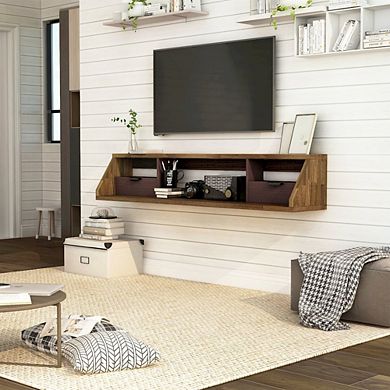 ENITIAL STAR Yarden Floating TV Stand