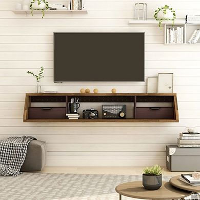 ENITIAL STAR Yarden Floating TV Stand
