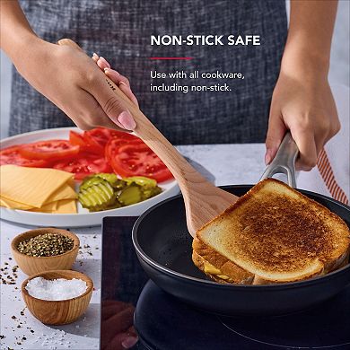 KitchenAid® Beech Wood Short Turner with Shortened Handle