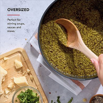 KitchenAid® Oversized Beechwood Basting Spoon