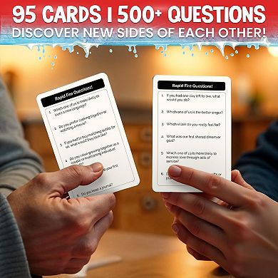 QUOKKA Date Night Couples Game 500+ Engaging Questions for New, Long-Term & Married Partners