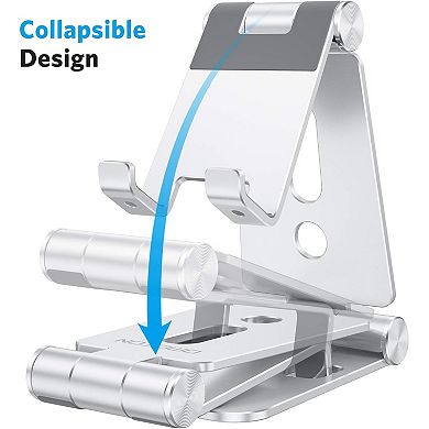 Adjustable Aluminum Phone Stand for 4-12.9" Devices