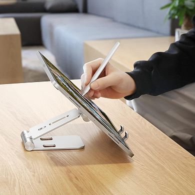 Adjustable Aluminum Phone Stand for 4-12.9" Devices