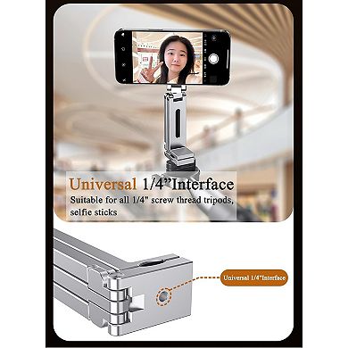 Magnetic Tripod,Aluminium Mini Magnetic Phone Tripod for IPhone