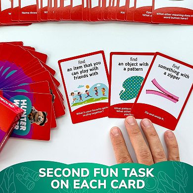 QUOKKA Scavenger Hunt Cards for Kids 4-8 Indoor Search & Find Activities, Party Fun