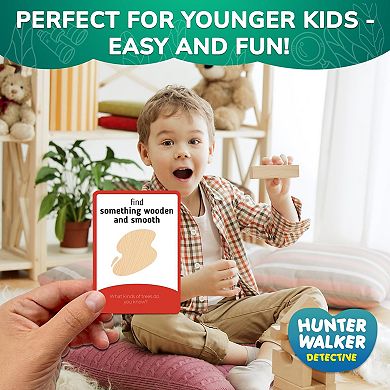 QUOKKA Scavenger Hunt Cards for Kids 4-8 Indoor Search & Find Activities, Party Fun