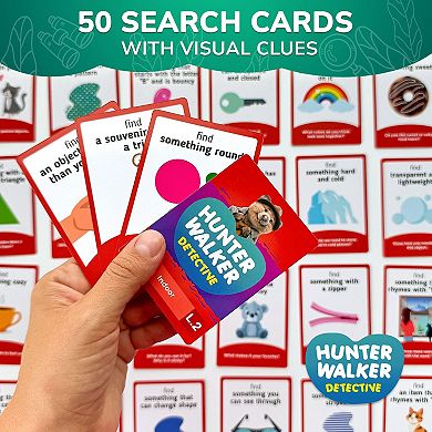 QUOKKA Scavenger Hunt Cards for Kids 4-8 Indoor Search & Find Activities, Party Fun