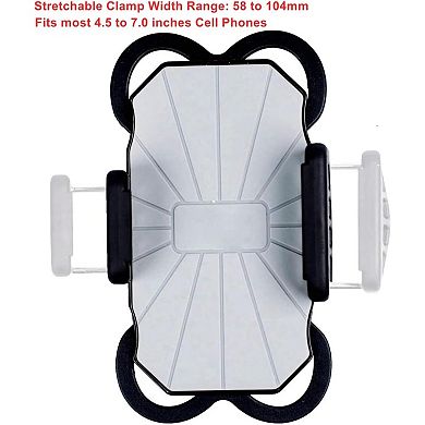 Cell Phone Holder Mount for Golf Cart,Golf Push Bag Cart,Stroller,Boat Helm