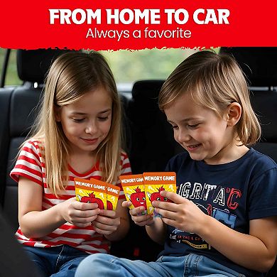 QUOKKA Card Game Memory for Kids 4-8 Years Educational & Engaging Family Game with Cute Characters