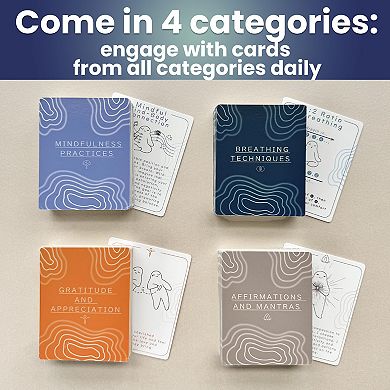 QUOKKA Mindfulness & Affirmation Card Decks for Confidence, Self-Care, Reflection & Calm
