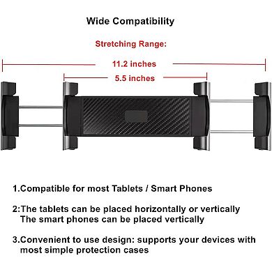 Tablet Holder Mount for Exercise Spin Bike,Treadmill,Elliptical Handlebar