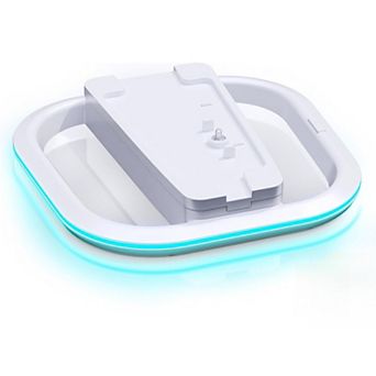 Vertical Stand for PS5/PS5 Slim/PlayStation Pro Consoles,Holder with 7 RGB Lights