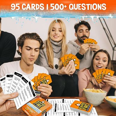 QUOKKA Icebreaker Cards 500+ Questions for Adults & Kids Fun Family Conversation Game Travel Set