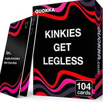 QUOKKA Let’s Get Legless 104 Daring Adult Party Tasks & Risky Questions