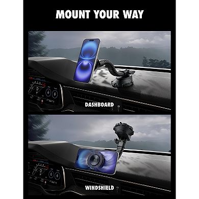 Magnetic Car Phone Holder with Flexible Arm