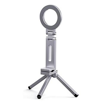 Magnetic Tripod for IPhone,Aluminium Mini Magnetic Phone Tripod,360° Adjustable