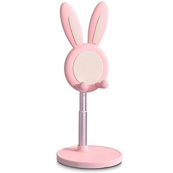 Adjustable Bunny Phone Stand with Anti-Slip Base