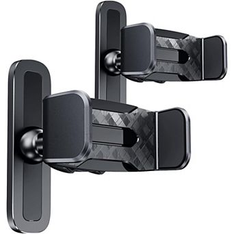 2 Pack Gym Magnetic Phone Holder, 360 Adjustable, Compatible with 4.7-6.5" Smartphones