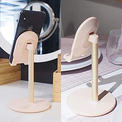 Phone Stand for Desk, Adjustable Cell Phone Holder for Desk, Compatible with 4"-12.9"