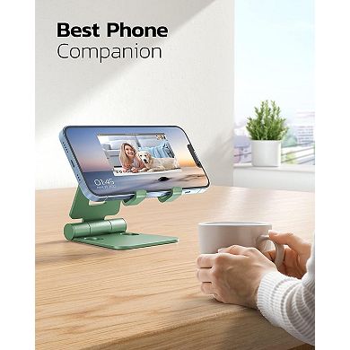 Adjustable Aluminum Phone Stand for 4-8" Devices