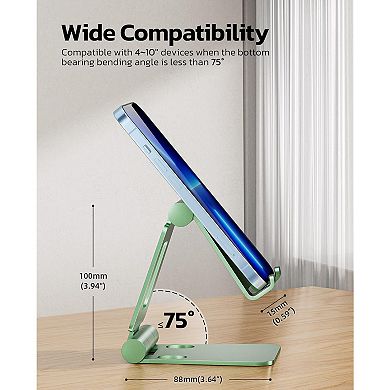 Adjustable Aluminum Phone Stand for 4-8" Devices