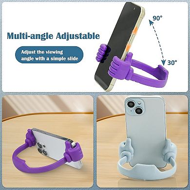 Cell Phone Stand Holder, Tablet Stand Cradle for Desk Desktop Smartphone Tablets