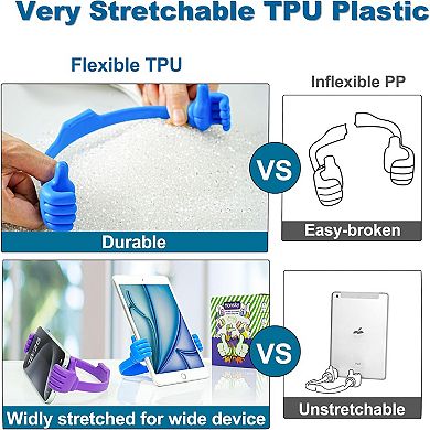 Cell Phone Stand Holder, Tablet Stand Cradle for Desk Desktop Smartphone Tablets