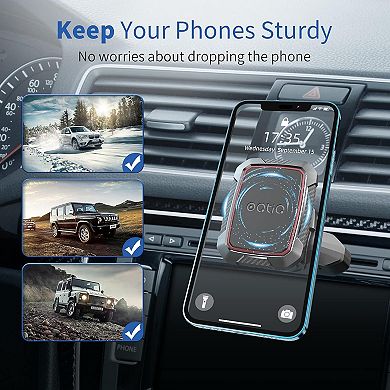 Adjustable Magnetic Car Mount for Phones and Tablets