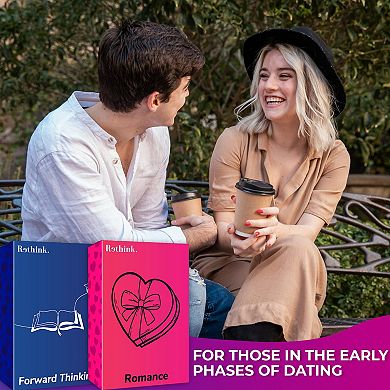 QUOKKA Conversation Card Game Rethink! Couples Premium Version - Relationship Connection Board Games