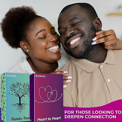 QUOKKA Conversation Card Game Rethink! Couples Premium Version - Relationship Connection Board Games