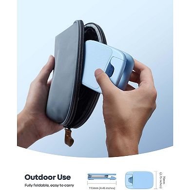 Adjustable Blue Phone Stand for 4-8" Devices